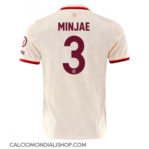 Maglie da calcio Bayern Munich Kim Min-jae #3 Terza Maglia 2024-25 Manica Corta